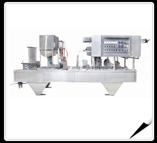 Cup Filling And Sealing Machines And Automatic Cap Filling And Sealing Machine Series  > Automatic cup filling and sealing machine(Eight cups)