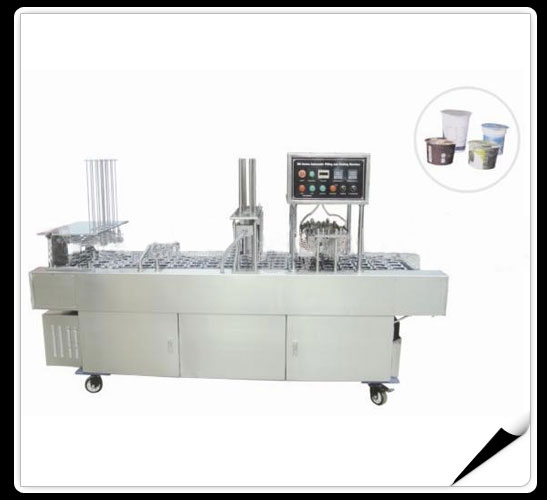 Cup Filling And Sealing Machines And Automatic Cap Filling And Sealing Machine Series  > Automatic cup filling and sealing machine