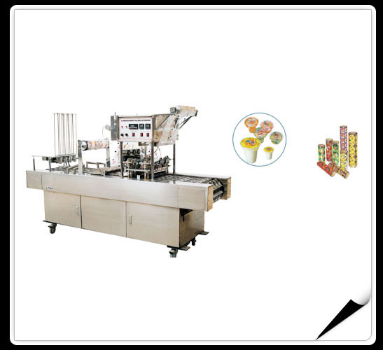 Cup Filling And Sealing Machines And Automatic Cap Filling And Sealing Machine Series  > Four Cups Automatic Cup Fill-Seal-Cut Machine